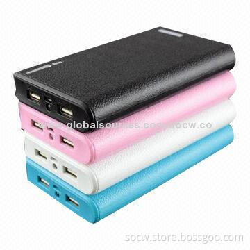 10,000mAh Universal Power Banks for iPad with Dual USB Output Ports
